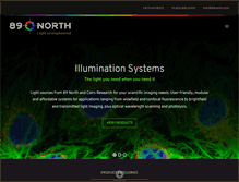 Tablet Screenshot of 89north.com